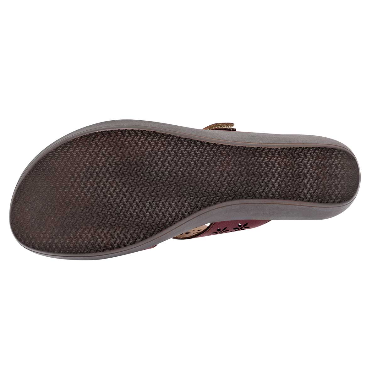 Sandalia Paulie 2616 Mujer Color Vino