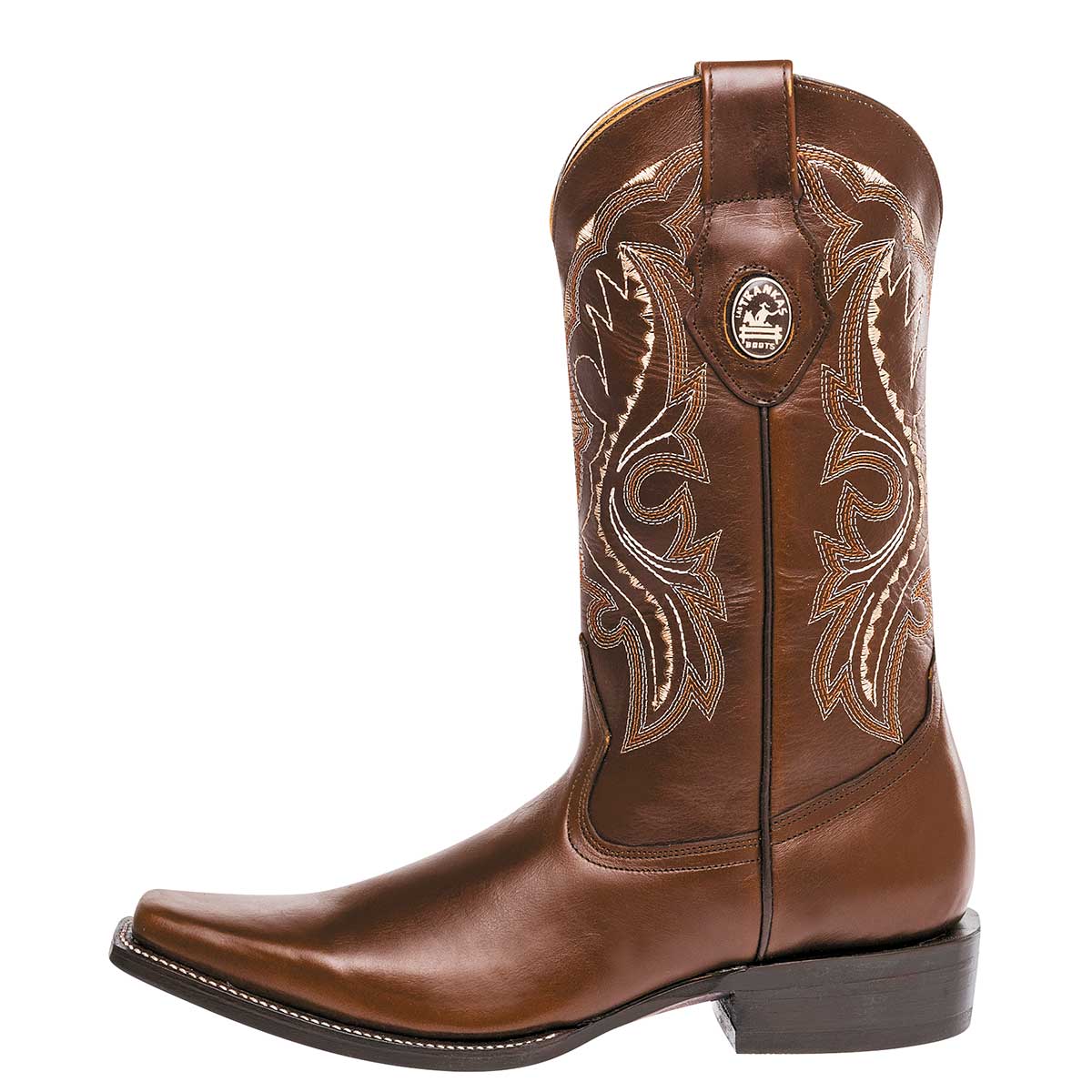 Bota vaquera para Hombre marca Trankas Boots Café