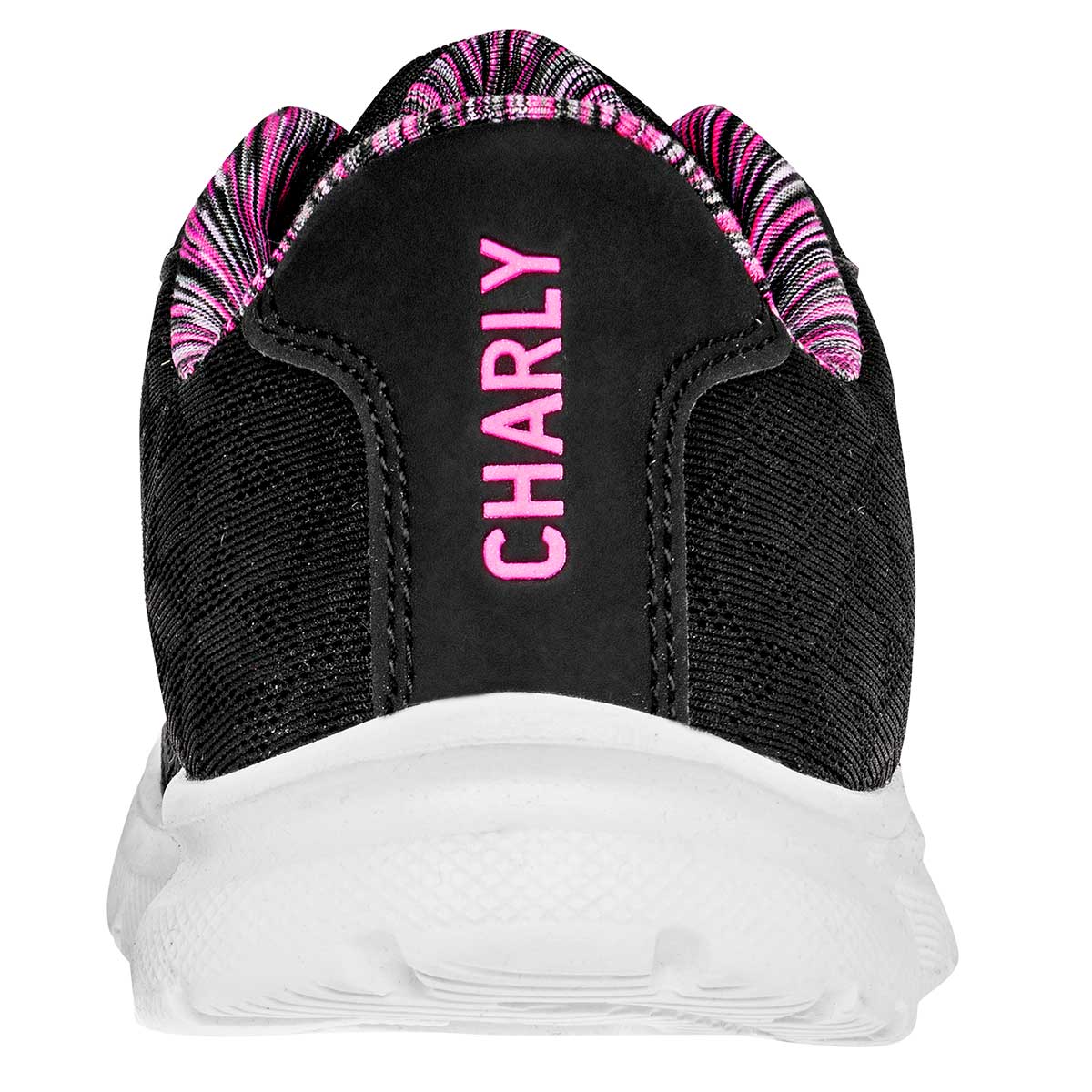 TENIS DEPORTIVO MUJER CHARLY 1049207001 NEGRO FIUSHA