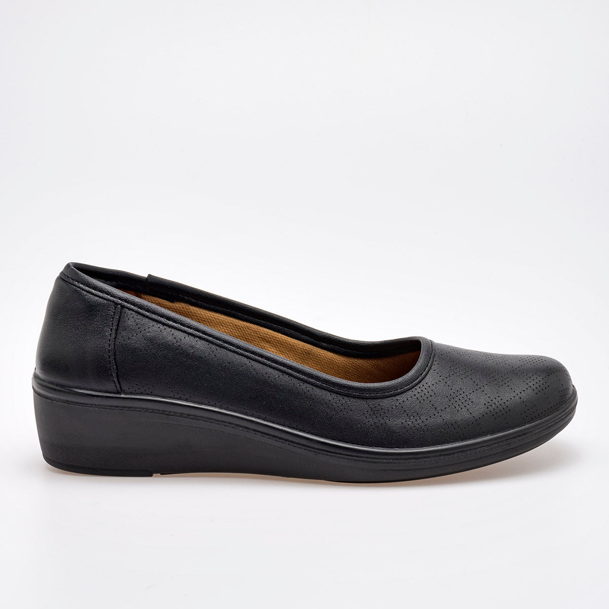 ZAPATO CONFORT MUJER FLEXI 45602 NEGRO