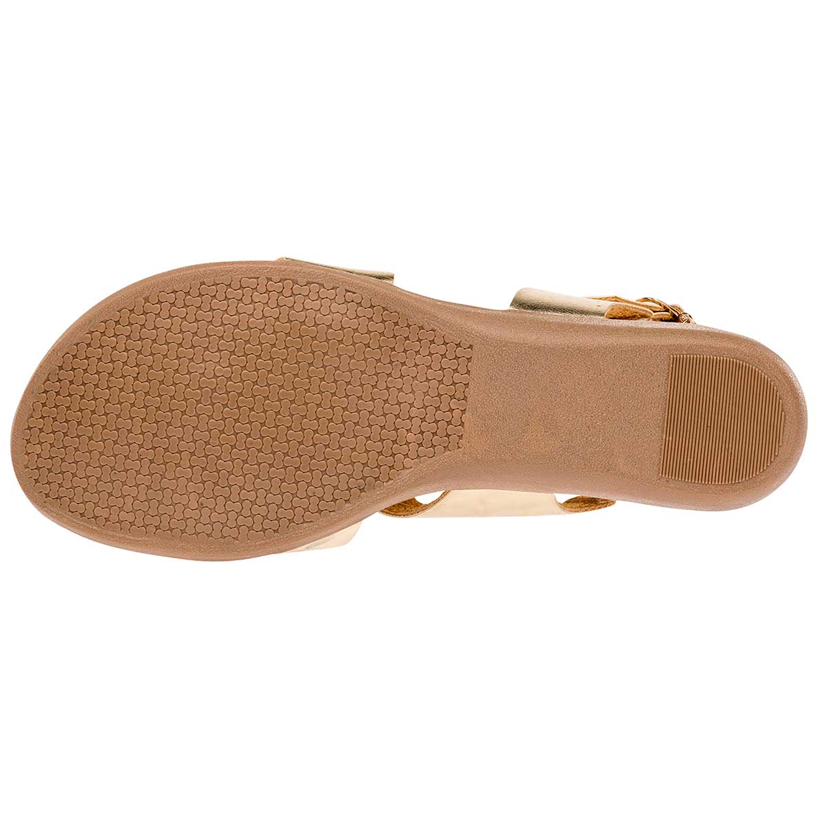 Sandalia Con Hebilla Been Class 11293 Pa. Mujer Color Oro