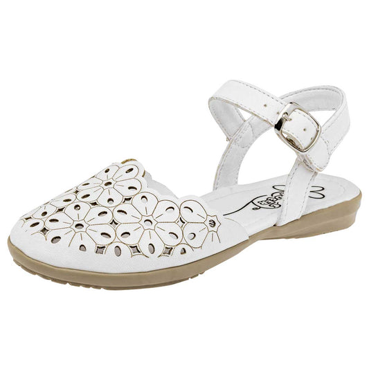 Sandalia Yondeer 41145 Mujer Color Blanco