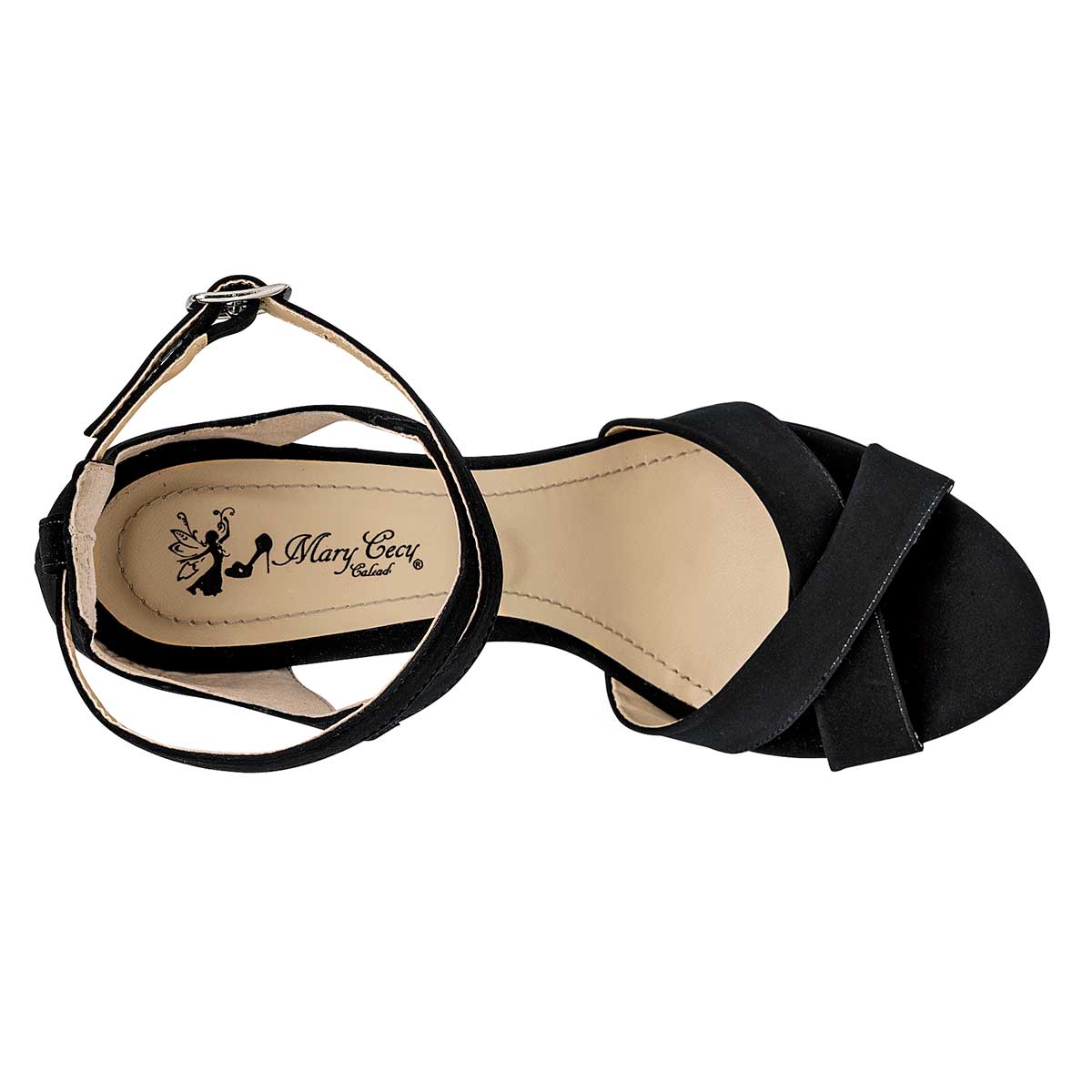 Zapatilla Mary Cecy 2003 Para Mujer Color Negro