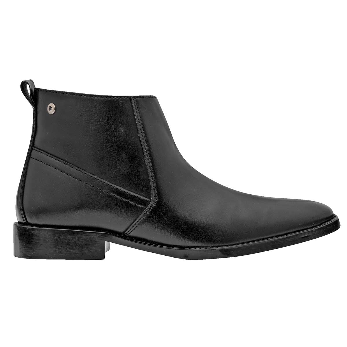 Botin De Vestir Moramora 111773026 Pa. Hombre Color Negro