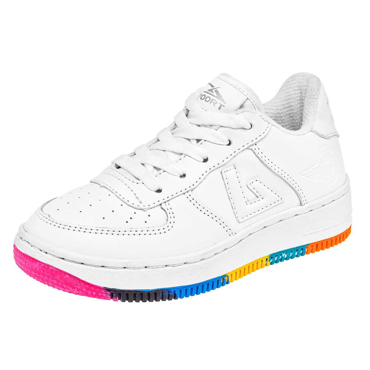 Tenis para Niña APOORT C130 Blanco
