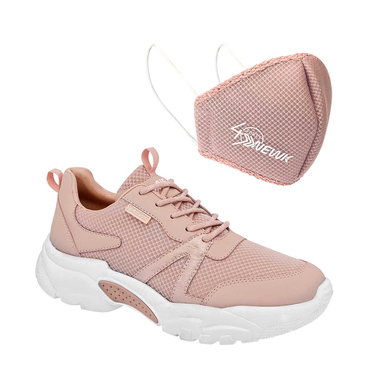 Tenis para Mujer NEWK X66340 Beige
