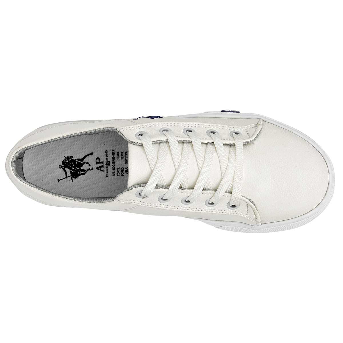 Tenis para Joven AMERICAN POLO 2316 Blanco