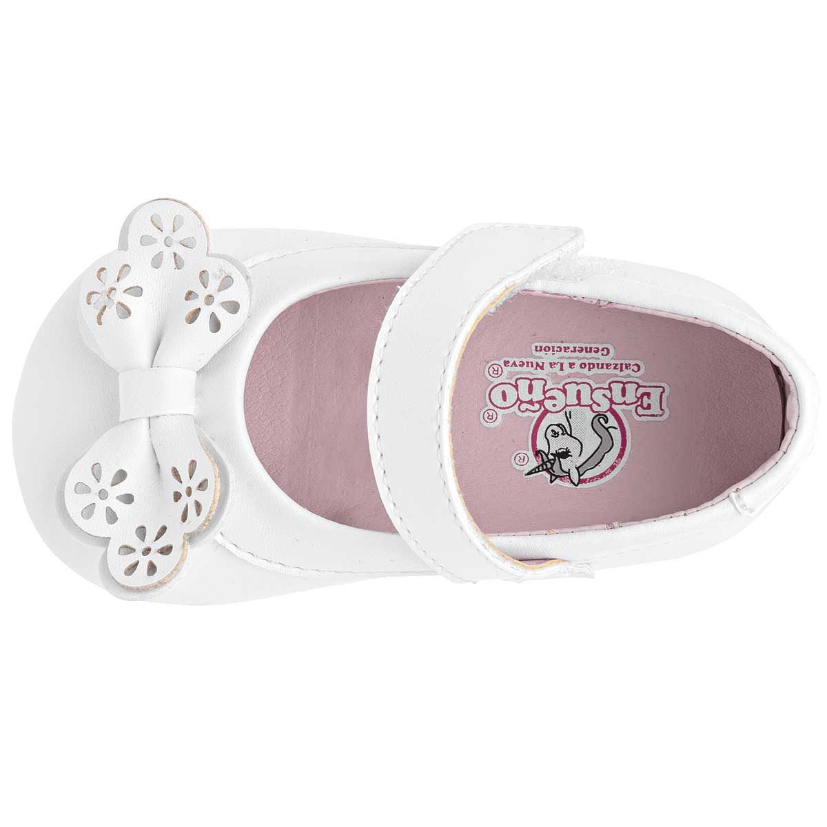 Zapato Casual para Niña ENSUENO 28711 Blanco