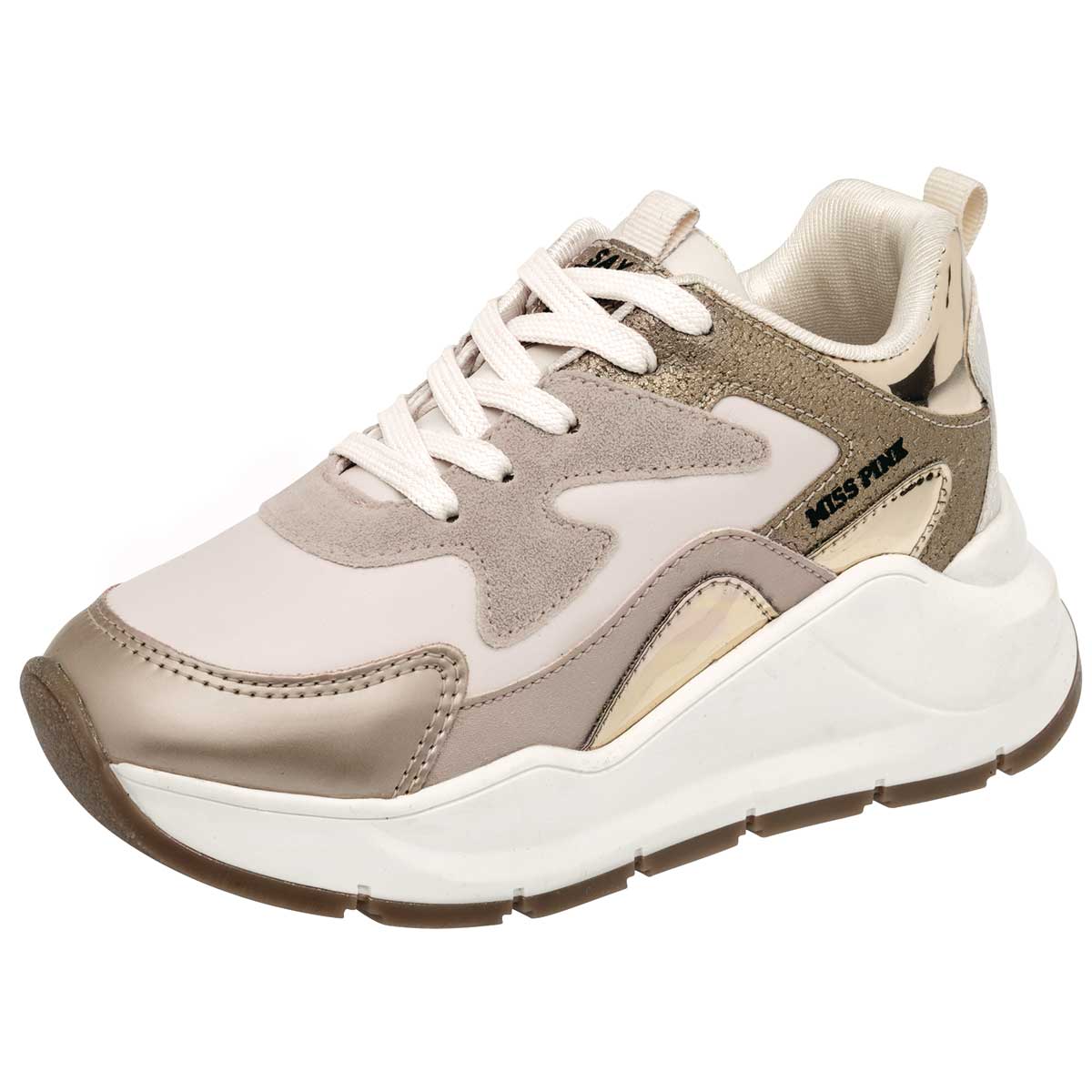 Tenis para Niña MISS PINK 525060 Oro