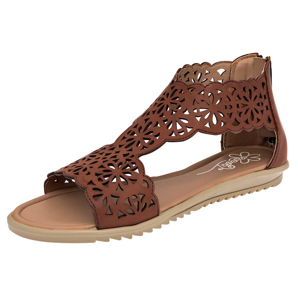Sandalia para Mujer YONDEER 63101 CAMEL