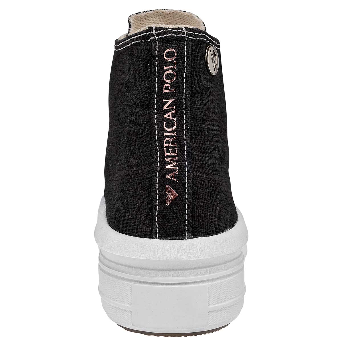 Tenis para Mujer AMERICAN POLO 2476 Negro