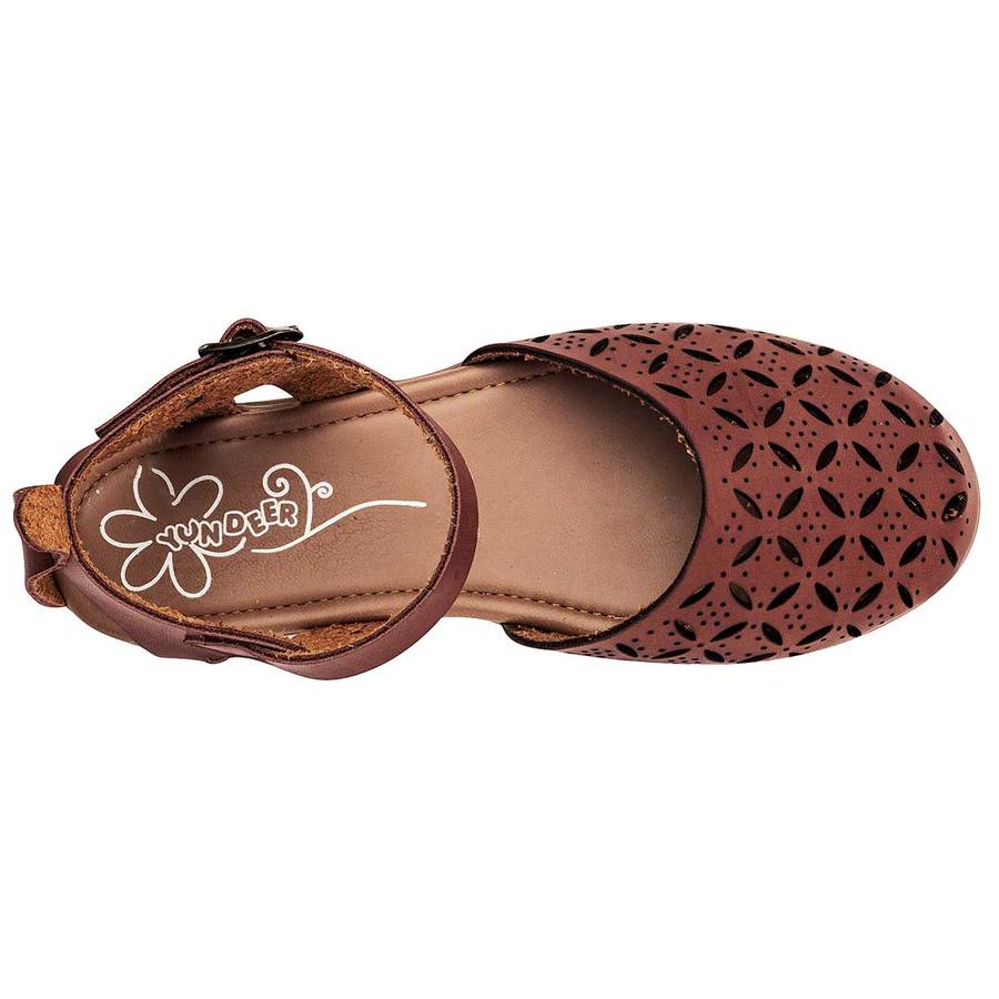 Sandalia para Niña YONDEER 41034 CAMEL