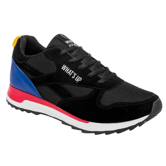 Tenis para Hombre WHATS U 173707 Negro