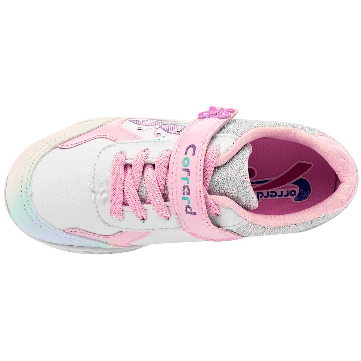 Tenis para Niña CORRERD 4128 Blanco