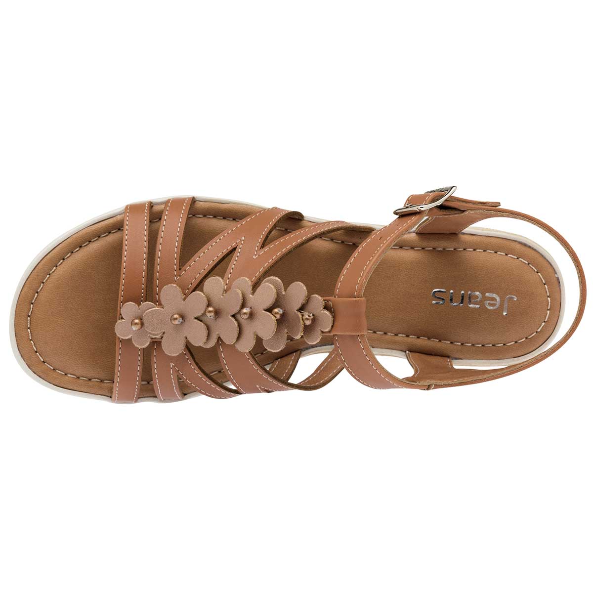 Sandalia para Mujer JEANS SHOES 30051 CAMEL
