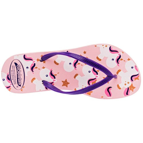 Sandalia para Mujer SIDELETAS UNICORNIO Morado