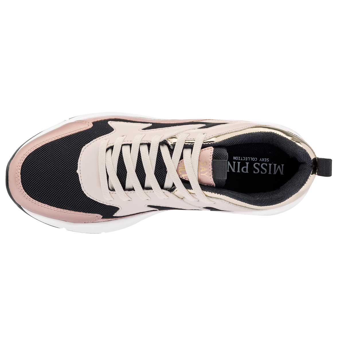 Tenis para Mujer MISS PINK 952212 Negro