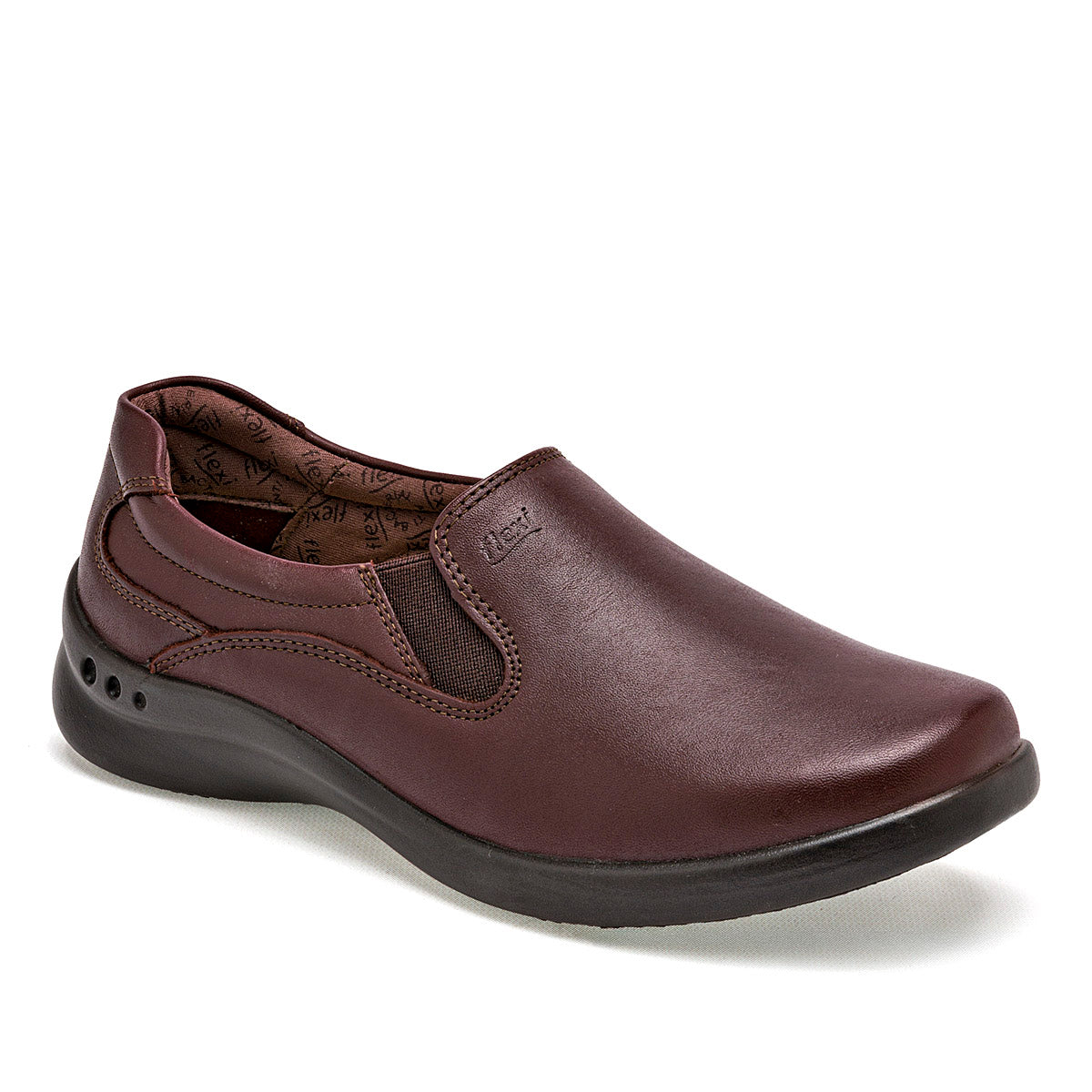ZAPATO CONFORT MUJER FLEXI 48301 CAFE