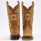Bota vaquera Mujer marca Andre V Beige