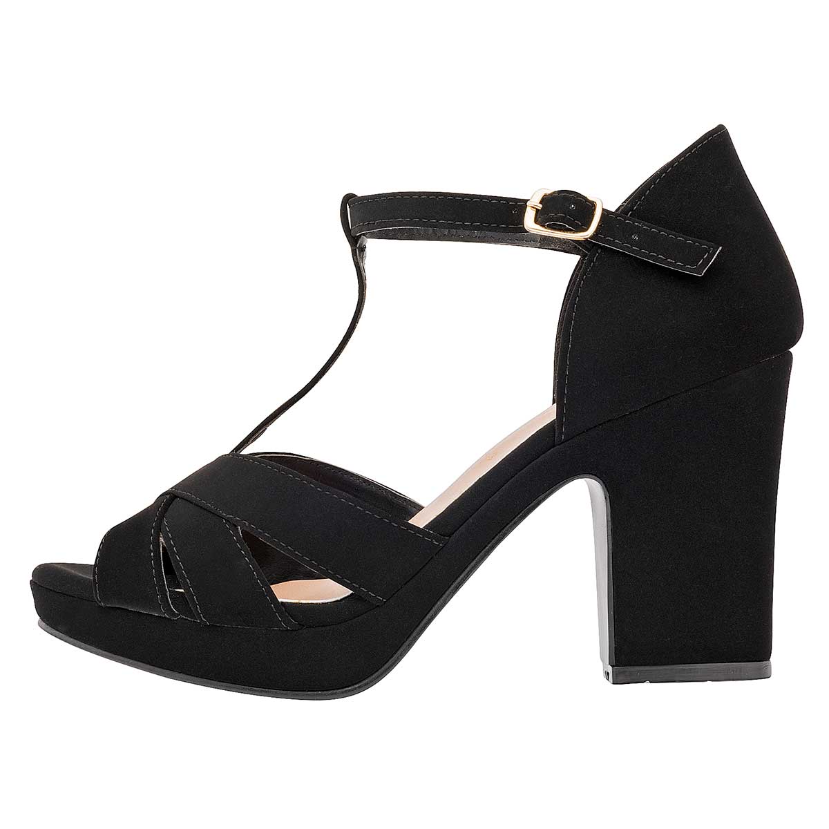 Zapatilla D'cristian 773 Para Mujer Color Negro