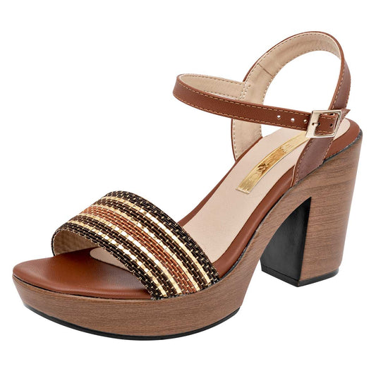 Zapatilla Paulie 3724 Para Mujer Color Camel