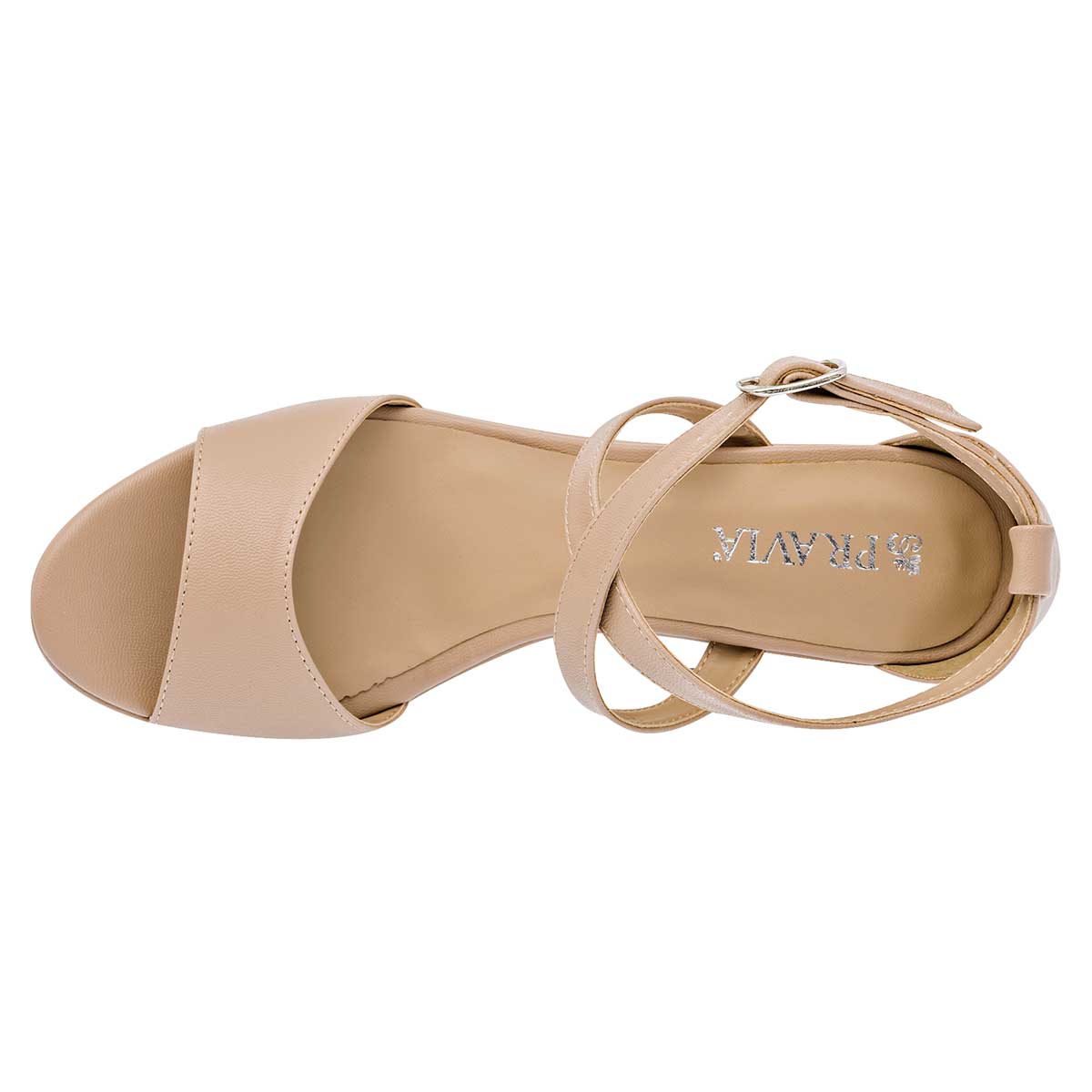 Zapatilla Pravia 2468 Para Mujer Color Maquillaje