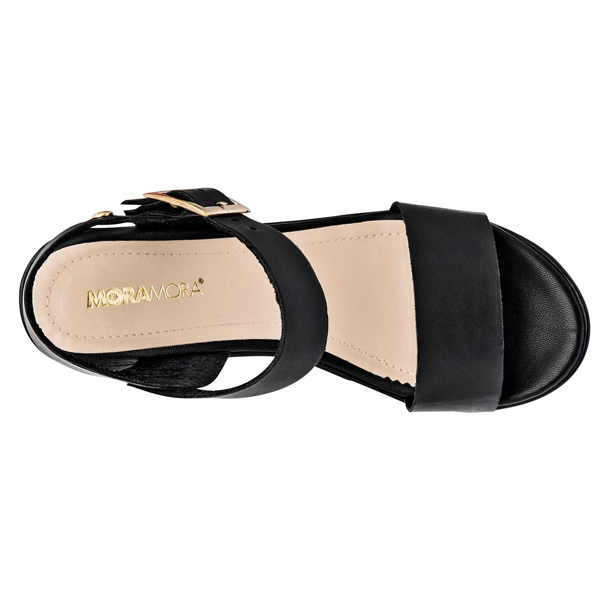 SANDALIA MUJER MORAMORA BELEN NEGRO