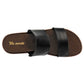 Sandalia Via Moda Aldara Para Mujer Negro