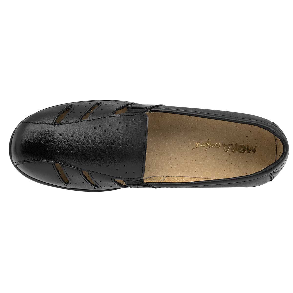ZAPATO CONFORT MUJER MORA CONFORT AMIRA NEGRO
