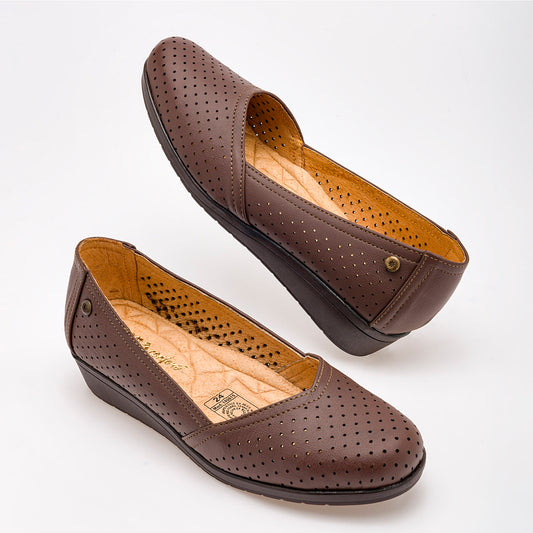 Zapato MUJER MORA CONFORT TANIA CAFE