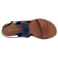 Sandalia Con Hebilla Felisa 2528 Para Mujer Color Camel