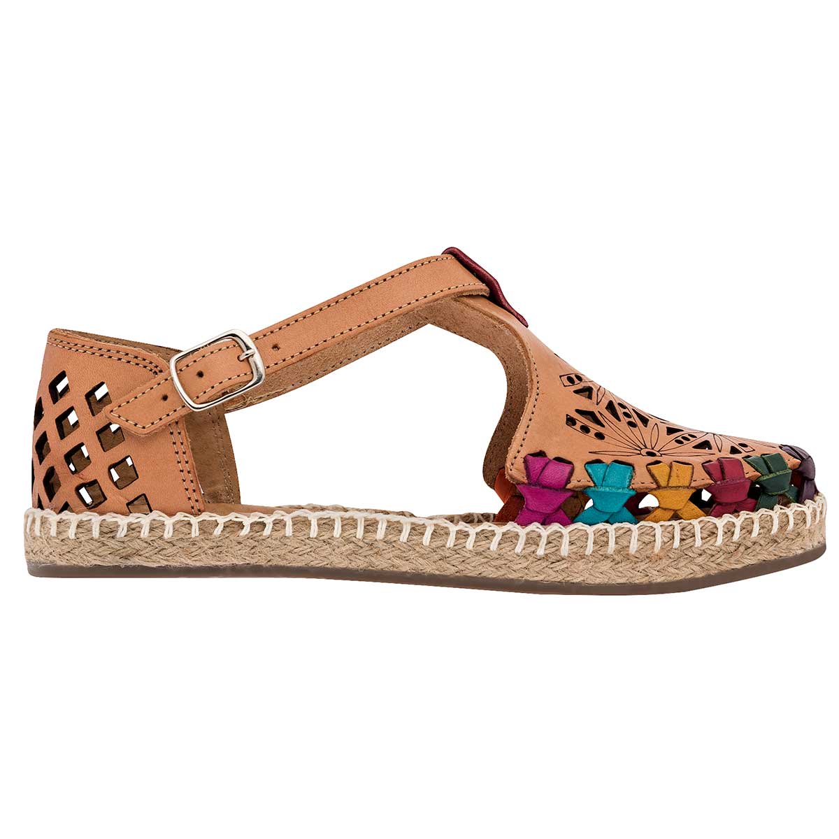 Sandalia Mora Tierra 161p1901 Para Mujer Talla 22 Al 27