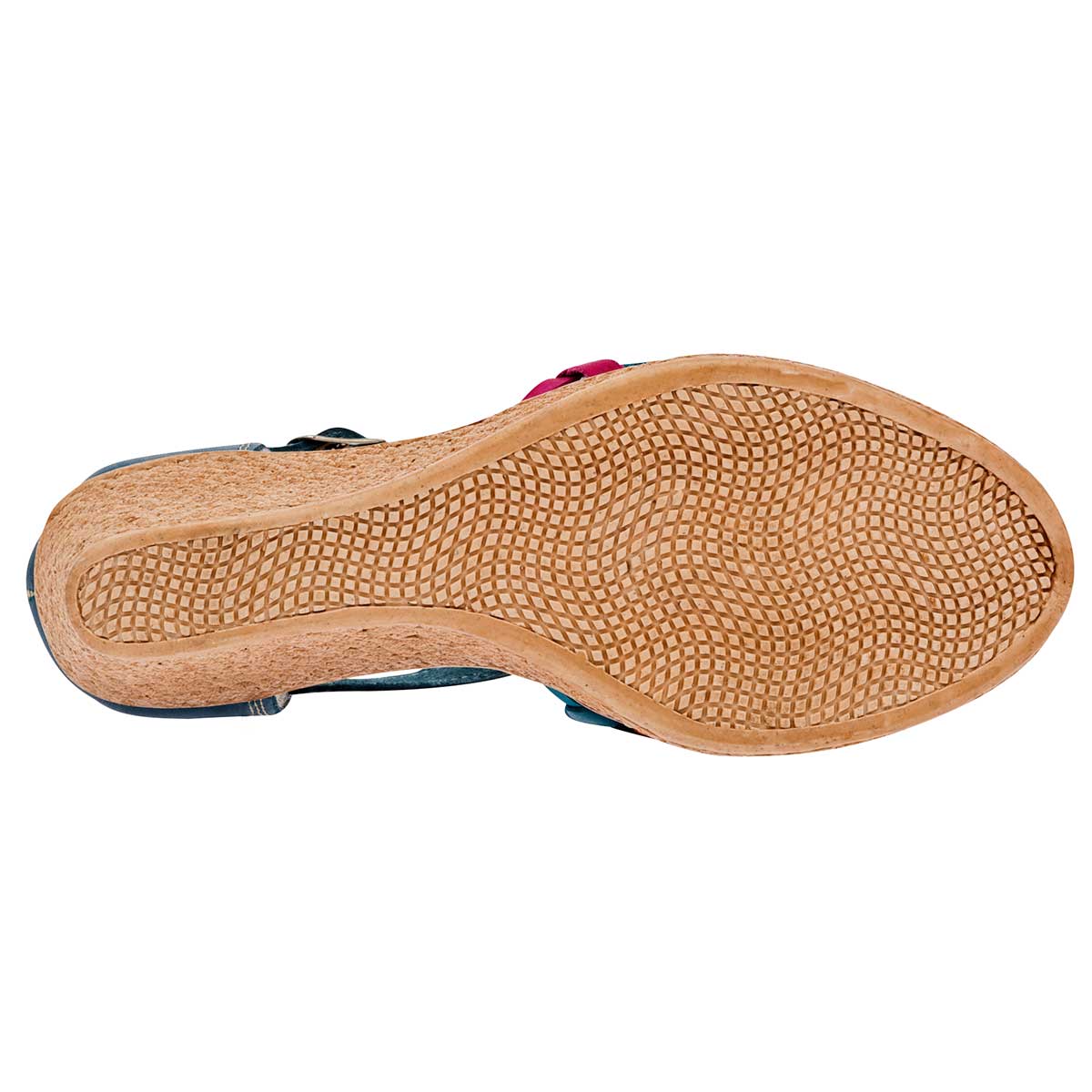 Sandalia CASUAL MUJER MORA TIERRA EVELIA AZUL MULTICOLOR