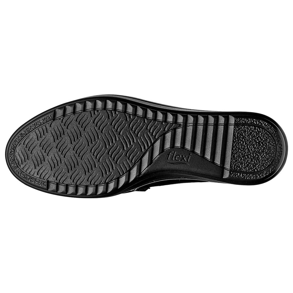 ZAPATO CASUAL MUJER FLEXI 109403 NEGRO CHAROL