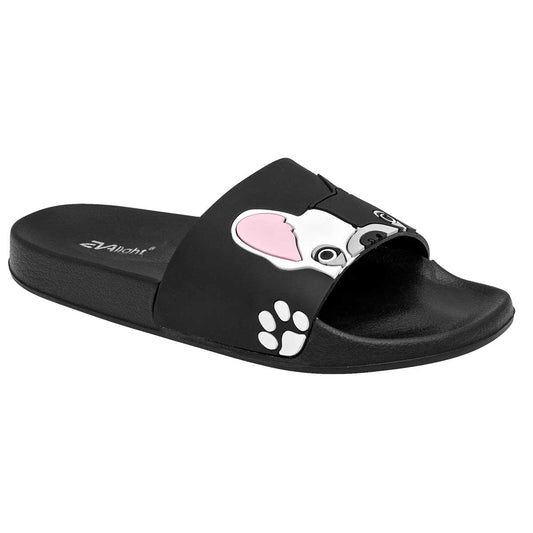 Sandalia Evalight Sktw300ca Para Mujer Negro