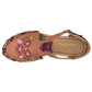 Sandalia Mora Tierra 1612202 Para Mujer Color Camel