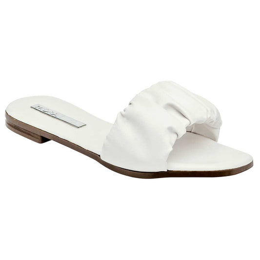 Sandalia De Piso Moramora 1454502 Para Mujer Color Blanco