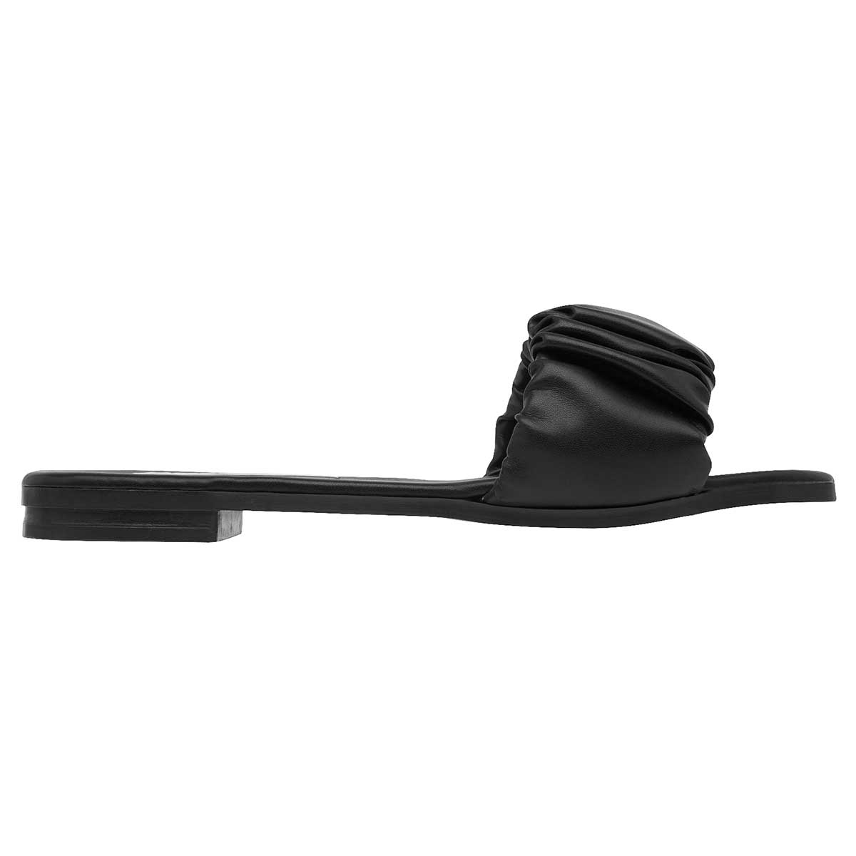 Sandalia De Piso Moramora 1454502 Para Mujer Color Negro