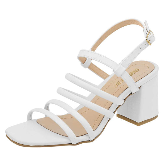 Zapatilla Moramora 1454604 Para Mujer Color Blanco