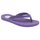 Sandalia Moramora 132cecy Para Mujer Color Morado