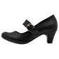 Zapato Poptops 2559 Para Mujer Color Negro