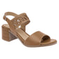 Sandalia Vitalia 0714 Para Mujer Color Camel