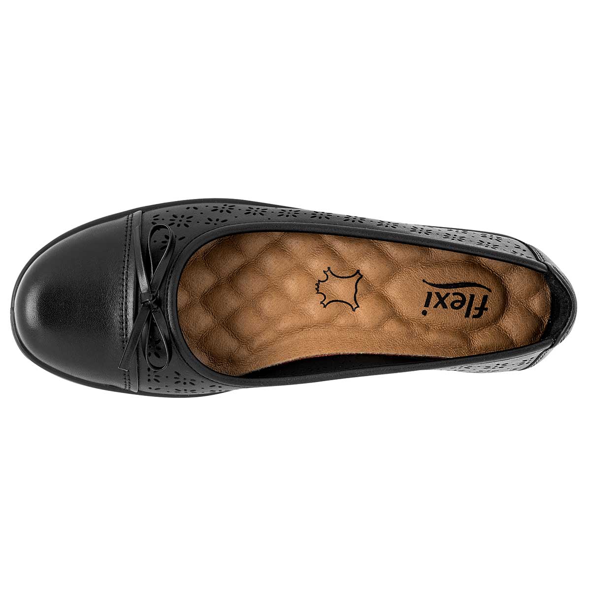 ZAPATO CASUAL MUJER FLEXI 45608 NEGRO