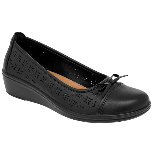 ZAPATO CASUAL MUJER FLEXI 45608 NEGRO