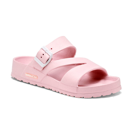 Sandalia Playera Moramora 182wm501 Para Mujer Color Rosa