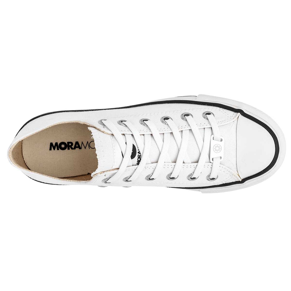 TENIS URBANO MUJER MORAMORA LIA BLANCO