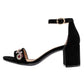 ZAPATO CASUAL MUJER ETNIA 619 NEGRO MULTICOLOR