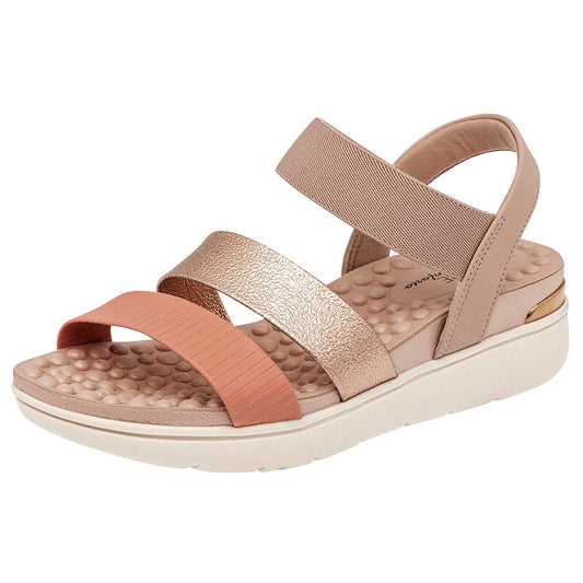 Sandalia De Tirillas Modare 7151119 Mujer Color Beige