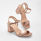 ZAPATO GRADUACION MUJER MORAMORA EUNICE ORO ROSA