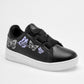 TENIS URBANO MUJER MORAMORA ARACELI NEGRO LILA GRIS